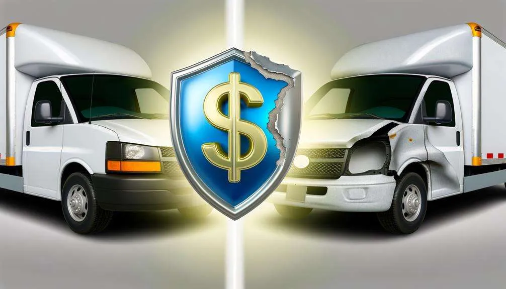 Commercial Auto Insurance coverage provided by Insurance Company Powell Ohio LLC, showcasing a fleet of business vehicles under comprehensive protection plans.